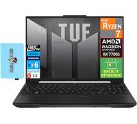 ASUS TUF A16 Gaming Laptop 16" 165Hz - Ryzen 7 7735HS, 32GB, 2TB SSD, RX 7700S + Dockztorm Hub
