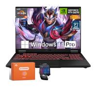 ASUS TUF A16 Gaming Laptop, AMD Ryzen 200 Series, NVIDIA GeForce RTX 5070, 16" 165Hz 300Nits Display, 32GB DDR5, 1TB SSD, Ethernet Card, Windows 11 Pro, W/Accessories