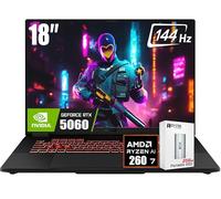 ASUS TUF A18 Gaming Laptop - AMD Ryzen 7 260 Beat i9-13905H - NVIDIA RTX 5060-16GB RAM -1TB SSD -18" WUXGA Display - RGB Backlit Keyboard -Windows 11 -FHD Camera, W/RSE Accessories Bundle