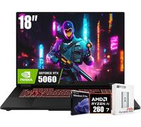 ASUS TUF A18 Gaming Laptop - AMD Ryzen 7 260 Beat i9-13905H - NVIDIA RTX 5060-64GB RAM -2TB SSD -18" WUXGA Display - RGB Backlit Keyboard -Win 11 Pro -FHD Camera, W/RSE Accessories Bundle