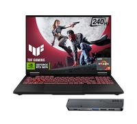 ASUS TUF A18 RTX 5070 Gaming Laptop, 18" WQXGA 240Hz Display, AMD Ryzen 7 260, 64GB RAM, 2TB SSD, RGB Backlit KB, Bundle with Thunderobot 7-in-1 USB-C Hub, Holiday Edition, Grey, Win 11 Pro