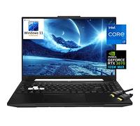ASUS TUF Dash 15.6" 144Hz FHD IPS Gaming Laptop, NVIDIA GeForce RTX 3070 6GB, 12th Gen Intel 10-Core i7-12650H, 16GB DDR5 RAM, 512GB SSD, Backlit Keyboard, WiFi 6, DTS, Windows 11 Pro, Black