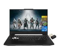 asus TUF Dash Gaming Laptop 2023 Newest, 15.6 Inch FHD 144Hz Display, NVIDIA GeForce RTX 3070 GPU, Intel Core i7-12650H, 16GB DDR5 RAM, 1TB SSD, Wi-Fi 6, Windows 11 Home, with USB WiFi Adapter