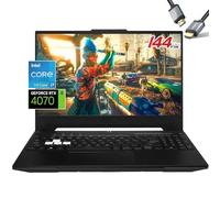 ASUS TUF F15 Gaming Laptop RTX 4070 - Intel Core i7-13620H - 15.6 FHD IPS Display - RGB BacklitRGB Backlit Keyboard - 64GB DDR5 RAM - 4TB PCIe SSD - Windows 11 - Thunderbolt4 - HDMI Cable