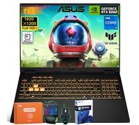 ASUS TUF F16 2025 Gaming Laptop, Intel 14th i7-14650HX(16 Core), 16" FHD+ 165Hz Display, NVIDIA GeForce RTX 5060 GPU, 32 GB DDR5, 1 TB SSD, Backlit Keyboard, Windows 11 Pro, RH-Accessories