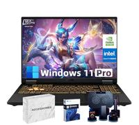 ASUS TUF F16 Gaming Laptop Computer - NVIDIA RTX 5060 8GB GDDR7, Intel 14th i7(Up to 5.2GHz, 16 Cores), 16" FHD+ 165Hz Anti-Glare Display, WiFi 6E, Win 11 Pro, w/Accessories(64 GB DDR5, 1 TB SSD)