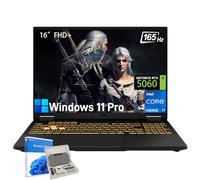 ASUS TUF F16 Gaming Laptop, NVIDIA RTX 5060(8GB GDDR7), Intel 16-Core i7-14650HX, 16" 165Hz 100% sRGB FHD+ Display, WiFi 6E, Windows 11 Pro, RGB Backlit KB, 32GB DDR5, 1TB SSD, w/Accessories