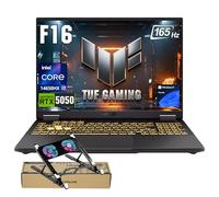ASUS TUF F16 RTX 5050 VR-Ready Gaming Laptop, 16" FHD+(1920x1200) 165Hz, Intel i7-14650HX, NVIDIA RTX 5050, 64GB DDR5, 2TB SSD, RGB Backlit KB, FHD Webcam, MUX Switch with NVIDIA Advanced Optimus