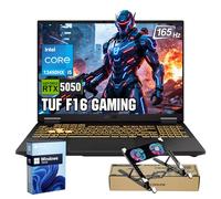 ASUS TUF F16 RTX 5050 VR-Ready Gaming Laptop, 16" FHD+(1920x1200) 165Hz, Intel i7-14650HX, NVIDIA RTX 5050, 32GB DDR5, 1TB SSD, RGB Backlit KB, FHD Webcam, MUX Switch with NVIDIA Advanced Optimus