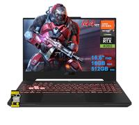 ASUS TUF Gaming A15 Laptop 15.6" FHD 144Hz (100% sRGB) AMD 6-core Ryzen 5 7535HS 16GB RAM 512GB SSD GeForce RTX 4060 (Up to233 AI Tops) RGB Backlit USB4 Win11 ICP Hub