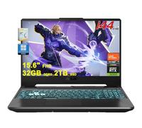 ASUS TUF Gaming A15 Laptop | 15.6" FHD Anti-Glare 144Hz | AMD 8-core Ryzen 7 7435HS (>i7-12700H) | 32GB DDR5 2TB SSD | GeForce RTX 3050 | Backlit USB-C Fast Charge Win11Pro w/DLCA Accessory
