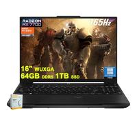 ASUS TUF Gaming A16 Laptop | 16" WUXGA 165Hz 100% sRGB | AMD 8-core Ryzen 7 7735HS | 64GB DDR5 1TB SSD | Radeon RX7700S 8GB Graphic (>RTX4060) | Backlit USB-C USB4 Win11Pro w/DLCA Accessory