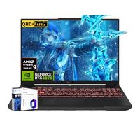 ASUS TUF Gaming A16 Laptop, AMD Ryzen 9 7940HX(Beat i9-13900H), NVIDIA RTX 4070, 16" 2560x1600 QHD+ 165Hz, 64 GB DDR5, 4 TB SSD, Windows 11 Pro, Office Pro, FA607PI-AS94