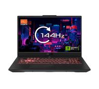 ASUS TUF Gaming A17 FA707XI-HX021W AMD Ryzen™ 9 7940HS Laptop 43.9 cm (17.3") Full HD 16 GB DDR5-SDRAM 512 GB SSD NVIDIA GeForce RTX 4070 Wi-Fi 6 (802.11ax) Windows 11 Home Black, Grey
