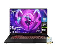 ASUS TUF Gaming A18 Gaming Laptop | 18" WUXGA IPS 144Hz | AMD 8-Core Ryzen 7 260 | 32GB DDR5 2TB SSD | NVIDIA GeForce RTX 5060 (572 AI Tops) | Backlit Keyboard USB 4 Win11 Pro w/DLCA Accessory
