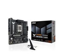 ASUS TUF Gaming B650EM-E WiFi AMD mATX Motherboard, 8+2+1 80A DrMOS Power Stages, DDR5, PCIe 5.0, Three M.2 Slots, WiFi 6, 2.5Gb Ethernet, DisplayPort, HDMI™, Rear USB-C 10Gbps and Front USB-C 5Gbps