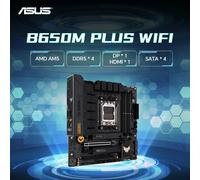 ASUS TUF GAMING B650M PLUS WIFI New AMD B650 Motherboard Socket AM5 Support 7800X3D/7500F/9600X/9800X3D DDR5 mATX 24.4×24.4cm