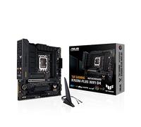 ASUS TUF GAMING B760M-PLUS WIFI D4 Intel(13th and 12th Gen)LGA 1700 mATX motherboard,PCIe 5.0,2xPCIe 4.0 M.2 slots,DDR4,WiFi 6,2.5Gb LAN,USB 3.2 Gen 2x2 Type-C,front USB 3.2 Type-C,Thunderbolt (USB4®)
