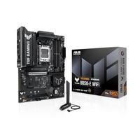 ASUS TUF Gaming B850-E WiFi, AMD ATX Motherboard, 8+2+1 Power Stages, DDR5 Slot, PCIe 5.0 Ready, 3 M.2 Slots, WiFi 6E, Ethernet Realtek 2.5Gb, USB-C 20Gbps, BIOS Flashback and Aura Sync