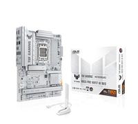 ASUS TUF Gaming B850-PRO WiFi7 Neo, AMD ATX Motherboard, 14+2+1 Power Stages, DDR5 Slot, PCIe 5.0 Ready, 3 M.2 Slots, WiFi 7, Realtek Ethernet 2.5GB, USB-C 20Gbps, Aura Sync, White