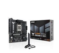 ASUS TUF B850M-E Gaming Wi-Fi AMD Micro-ATX Motherboard, 8+2+1 Power Stages, DDR5, PCIe 5.0 Slots, 3 M.2 Slots, Wi-Fi 6E, Realtek 2.5 Gb Ethernet, USB-C 10 Gbps, BIOS Flashback and Aura Sync