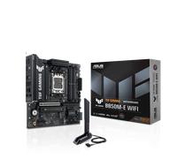 ASUS TUF B850M-E Gaming Wi-Fi AMD Micro-ATX Motherboard, 8+2+1 Power Stages, DDR5, PCIe 5.0 Slots, 3 M.2 Slots, Wi-Fi 6E, Realtek 2.5 Gb Ethernet, USB-C 10 Gbps, BIOS Flashback and Aura Sync
