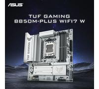 Asus TUF GAMING B850M-PLUS WIFI7 W 256GB Compatible with 9000/8000/7000 series Support PCIe 5.0 Adopting the AM5 architecture