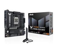 AMD B850 Micro-ATX motherboard, 14+2+1 80A DrMOS power stages, DDR5, PCIe 5.0 Ready, three M.2 slots, Wi-Fi 7, Realtek 2.5Gb Ethernet, DisplayPort, HDMI™, Aura Sync