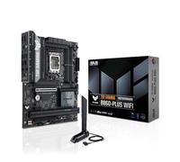 ASUS TUF GAMING B860 PLUS WIFI Intel ATX motherboard, 12+1+2+1 80A DrMOS power stages, DDR5, PCIe 5.0, 3xM.2 slots, WiFi 7, 2.5Gb Ethernet, DisplayPort, USB 20Gbps Type-C with DP Alt mode