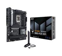 ASUS TUF GAMING B860 PLUS WIFI Intel ATX motherboard, 12+1+2+1 80A DrMOS power stages, DDR5, PCIe 5.0, 3xM.2 slots, WiFi 7, 2.5Gb Ethernet, DisplayPort, USB 20Gbps Type-C with DP Alt mode