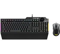 ASUS TUF Gaming Combo K1 & M3 (Mouse Keyboard Set, Gaming, Wired) French Layout, Black, 90MP02A0-BCFA00