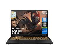 ASUS TUF Gaming F16 Laptop | 16" WUXGA IPS 165Hz | Intel 16-Core i7-14650HX | 32GB DDR5 2TB SSD | NVIDIA GeForce RTX 5070 DLSS 4 | RGB Backlit Thunderbolt 4 Wi-Fi 6E Win11 Pro w/DLCA Accessory