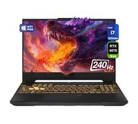 ASUS TUF Gaming F17 Laptop, Intel i7-13620H, 64 GB DDR5 RAM, 4 TB PCIe SSD, 17.3'' WQHD (2560x1440), Nvidia G-Force RTX 4070, 1-Zone RGB Keyboard, W11 Pro