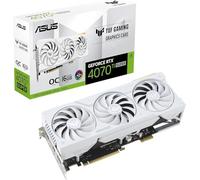 ASUS TUF Gaming GeForce RTX 4070 Ti SUPER BTF White OC Edition Gaming Graphics Card (PCIe 4.0, 16GB GDDR6X, Graphics card high-power gold finger, HDMI 2.1a, DisplayPort 1.4a, Auto-extreme) White