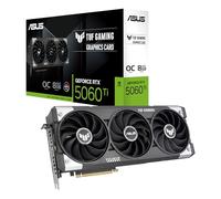 ASUS TUF Gaming GeForce RTX 5060 Ti 8GB GDDR7 OC Edition Graphics Card | PCIe 5.0, HDMI/DP 2.1, 3.1-slot, Military-grade Components, Protective PCB Coating, Axial-tech Fans