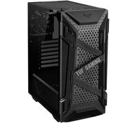 ASUS TUF Gaming GT301 Compact ATX Mid-Tower Case - 3x120mm ARGB Fans, 360mm Radiator, Tempered Glass, Aura Sync - Black