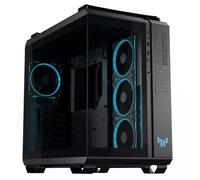 Asus TUF Gaming GT502 Horizon ARGB Case w/Glass Front & Side, ATX, Dual Chamber, Modular Design, 4x ARGB Fans, USB-C 20Gbps, Carry Handles, Black