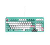 ASUS TUF Gaming K3 Gen II Hatsune Miku Edition Keyboard with Compact 97-Key Layout, Optical-Mechanical RGB switches, Silicone-Gasket Mount, dampening Foam, IP57 Waterproofing, a Detachable top Plate