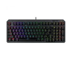 ASUS TUF Gaming K3 Gen II RGB Optical Mechanical Keyboard, IP57 Waterproof and Dust Resistant, Compact 97 Key Layout, Silicone Gasket Holder