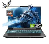 ASUS TUF Gaming Laptop 2024 - AMD Ryzen 7 7735HS Beat i7-12650H - RTX 3050 - Backlit Keyboard RGB - 15.6" FHD Display 144Hz - 32GB DDR5 RAM - 2TB PCIe SSD - Gaming PC - HDMI Cable