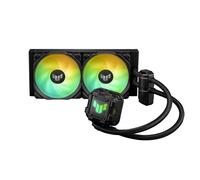ASUS TUF Gaming LC II 240 ARGB Processor Liquid Cooling kit 12 cm Black - 90RC00U1-M0UAY0