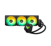 ASUS TUF Gaming LC II - 360mm AIO - CPU Liquid Cooler with Aura Sync RGB, Three PWM 120mm Fans, Decoupled Quiet Pump, Sleeved 400mm Tubing, For Intel LGA 1700/ 1200/ 115x, AMD AM5/ AM4 | Black