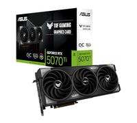 ASUS TUF Gaming NVIDIA GeForce RTX 5070 Ti 16GB GDDR7 OC Edition Graphics Card, (PCIe 5.0, HDMI/DP 2.1, 3.125-Slot, Military-Grade Components, Protective PCB Coating), 3 Year Warranty