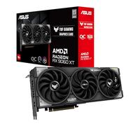 ASUS TUF Gaming Radeon RX 9060 XT 16GB GDDR6 OC Edition Gaming Graphics Card (PCIe® 5.0, HDMI/DP 2.1, 2.5 Slots, Military Grade Components, PCB Protective Coating, Dual BIOS