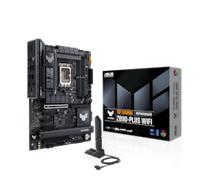 ASUS TUF GAMING Z890-PLUS WIFI Intel ATX motherboard, 16+1+2+1(80A) power stages, DDR5, PCIe 5.0 w/full support for next-gen GPUs,1xUSB4, front USB 20Gbps, 4 x M.2 slots, Wi-Fi 7, Intel 2.5 Gb