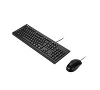 ASUS Keyboard & Mouse Set U2000 Copilot, Wired USB, Optical 1000 DPI, Hotkeys, UK Layout