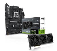 ASUS Upgrade Bundle - PRIME GeForce RTX 5070 12GB GDDR7 OC & TUF Gaming B850-Plus WIFI AMD AM5 DDR5 ATX Motherboard