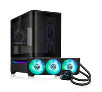 ASUS Upgrade Bundle - PRIME LC 360 ARGB AIO Liquid CPU Cooler & PRIME AP202 TG ARGB Micro-ATX Mid-Tower Case - Black