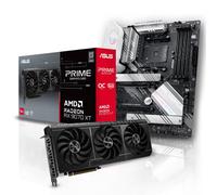 ASUS Upgrade Bundle - PRIME Radeon RX 9070 XT 16GB GDDR6 OC & ROG STRIX B550-A Gaming AMD AM4 DDR4 ATX Motherboard