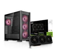 ASUS Upgrade Bundle - TUF Gaming GeForce RTX 5080 16GB GDDR7 OC & TUF Gaming GT302 TG ARGB Mid-Tower ATX Case - Black